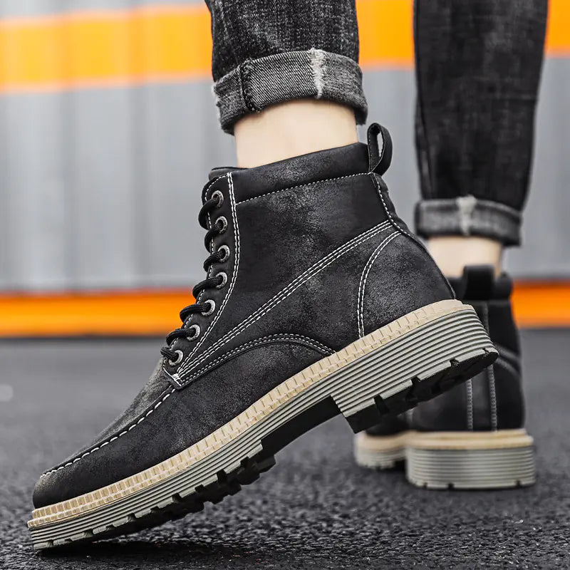 Botas Urbanas Estilo Retro para Hombre - Skateboard Sport Premium. antes 129,35 solo por hoy... 83,23 oferta especial para nuevos clientes