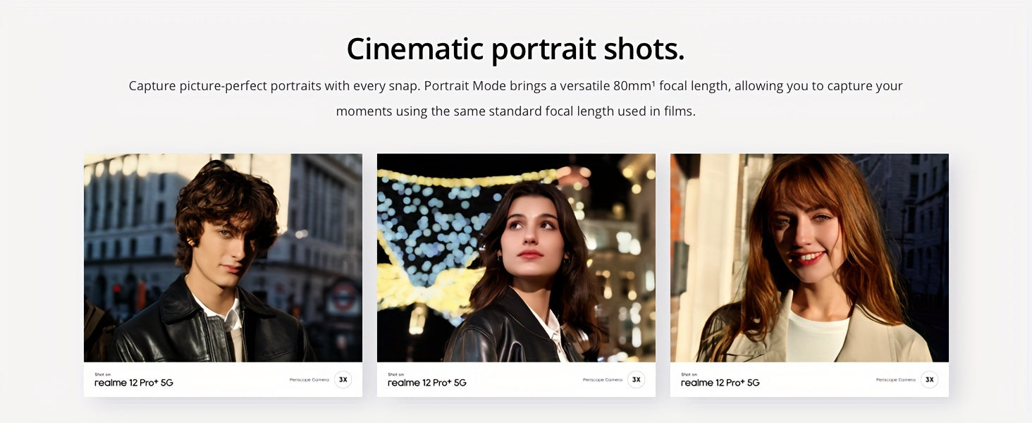 Realme 12 Pro+ Unlocked Cellphone 12GB+512GB Global Version, 5G LTE, Andriod 14 Smartphone, Qualcomm Snapdragon 7s Gen 2 Processor Celulares, IMX890 OIS Camera, 6.67" FHD+ 120Hz Curved, Vision Display, Blue