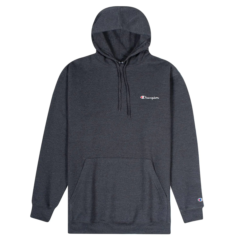 Champion Big and Tall Hoodies for Men – Embroidered Pullover Hoodies Sweatshirt Charcoal Heather