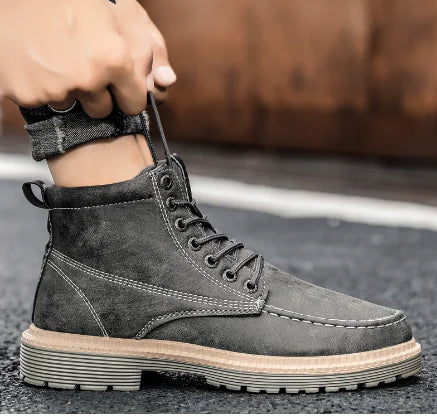 Botas Urbanas Estilo Retro para Hombre - Skateboard Sport Premium. antes 129,35 solo por hoy... 83,23 oferta especial para nuevos clientes