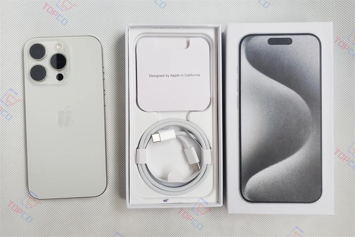 iPhone 15 Pro 128GB-1TB Unlocked - A17 Pro Chip 5G Smartphone