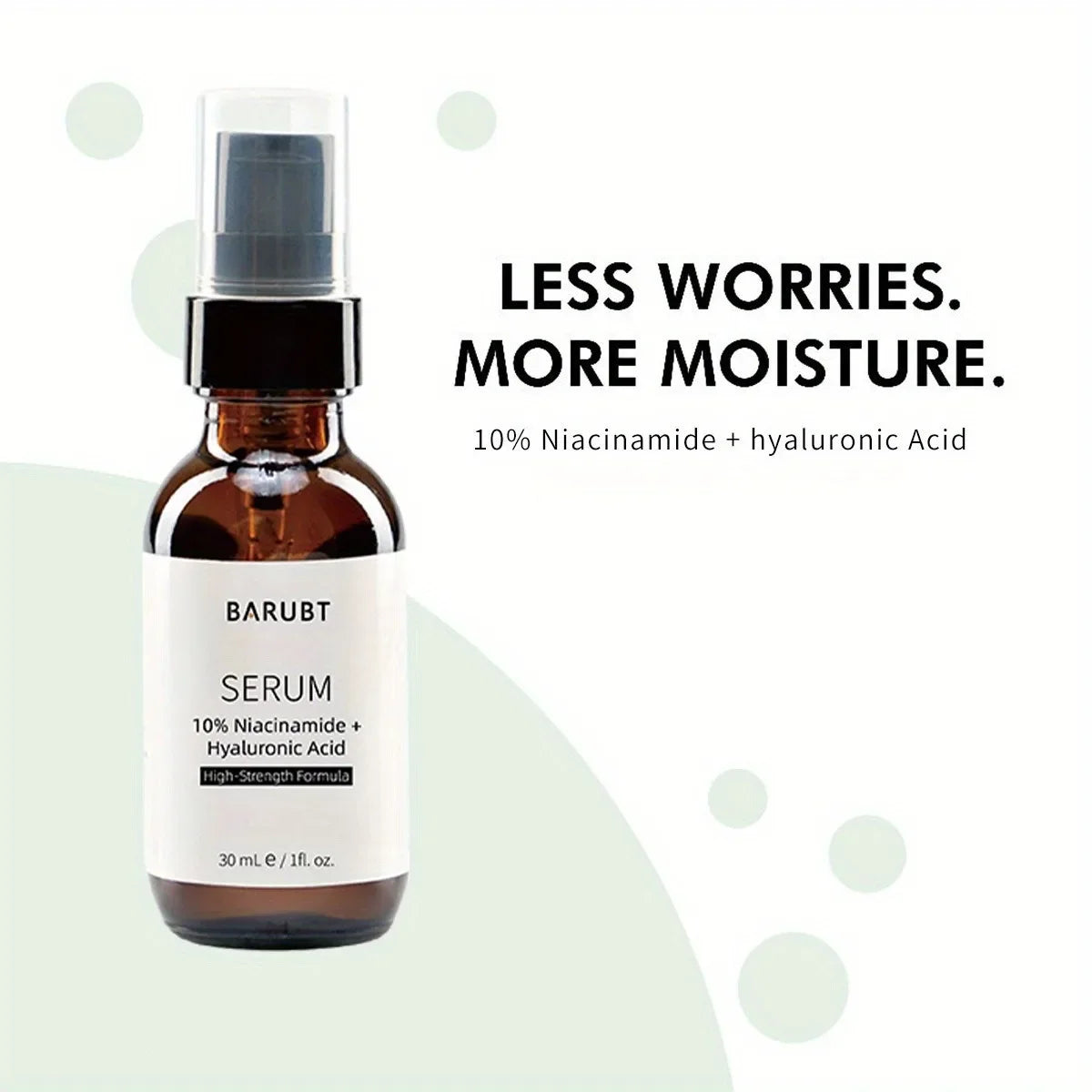 Barubt Pre Makeup Essence Spray | 10% Niacinamide & Hyaluronic Acid | Hydrating Brightening Korean Skincare