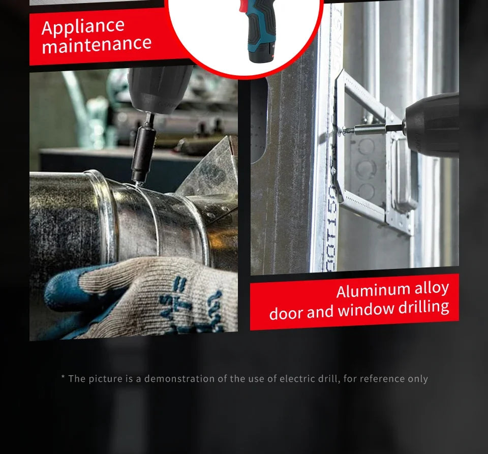 Bosch GSB 12V-30 Electric Drill | Professional Heavy Duty Cordless Driver | Multifunctional Household Screwdriver