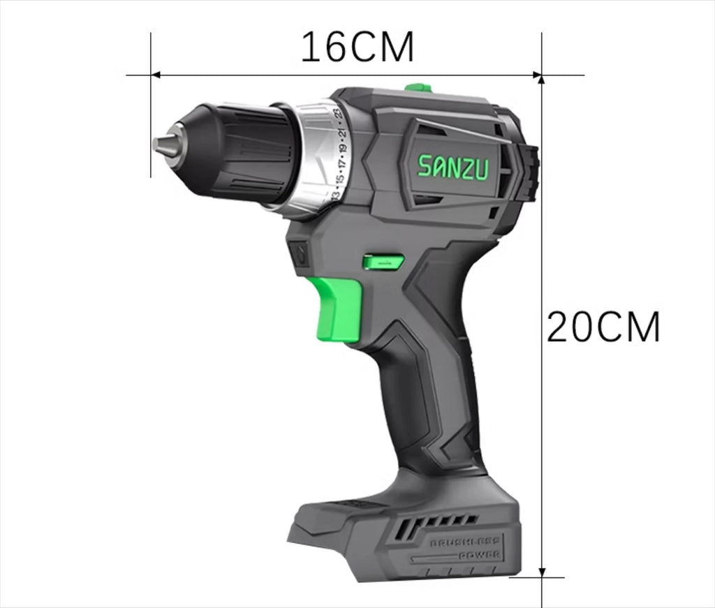 21V Brushless Lithium Battery Hand Drill | Rechargeable Electric Screwdriver & Multi-functional Power Tool