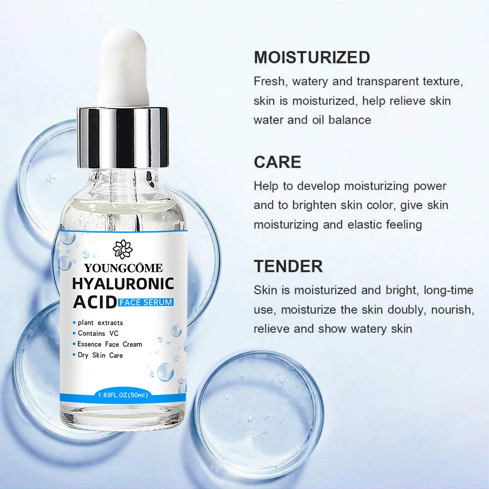 Hyaluronic Acid Facial Essence Serum | Deep Moisturizing & Nourishing | K-Beauty Korean Skin Care Products