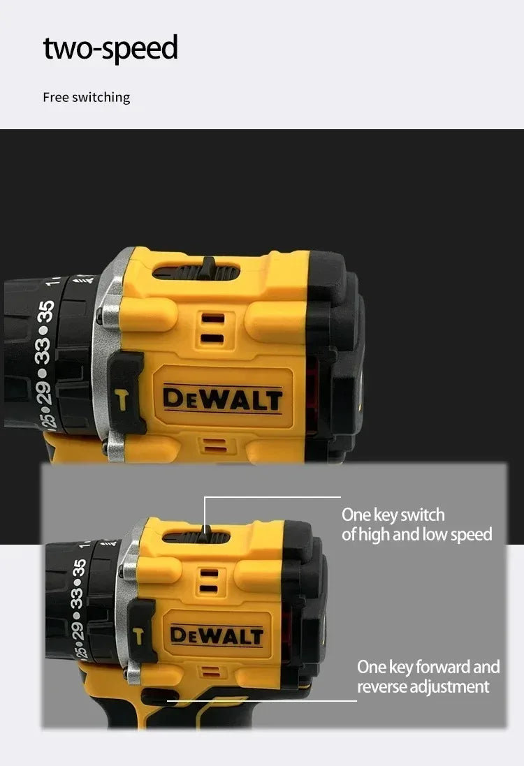 DeWalt DCD805 20V Brushless Cordless Drill/Driver & Impact Tool | Compact Electric Power Tool (Multiple Battery Options)