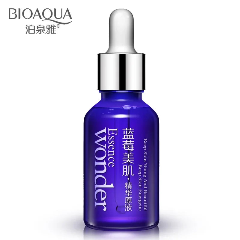 BIOAQUA Blueberry Wonder Essence Serum | Anti-Aging & Wrinkle Face Serum | Brightening Skin Care