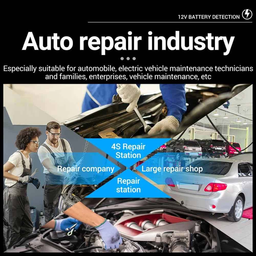 BT-171 LED Digital Car Battery Tester | 12V Auto Battery Analyzer Diagnostic Tool | Charging Cranking System Checker