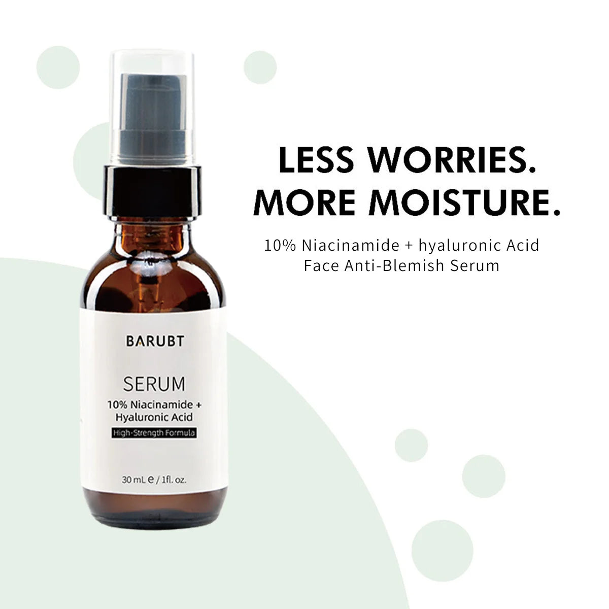 Barubt Pre Makeup Essence Spray | 10% Niacinamide & Hyaluronic Acid | Hydrating Brightening Korean Skincare