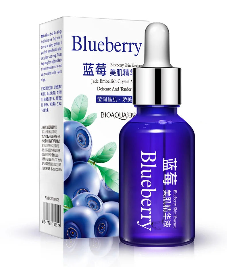 BIOAQUA Blueberry Wonder Essence Serum | Anti-Aging & Wrinkle Face Serum | Brightening Skin Care