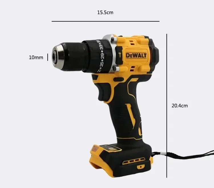 DeWalt DCD805 20V Brushless Cordless Drill/Driver & Impact Tool | Compact Electric Power Tool (Multiple Battery Options)