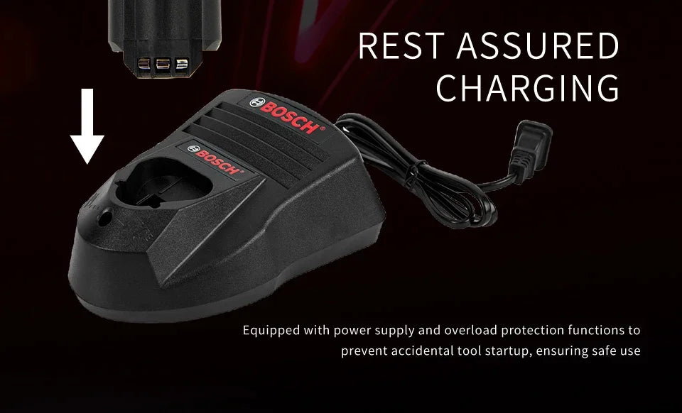 Bosch GSB 12V-30 Electric Drill | Professional Heavy Duty Cordless Driver | Multifunctional Household Screwdriver