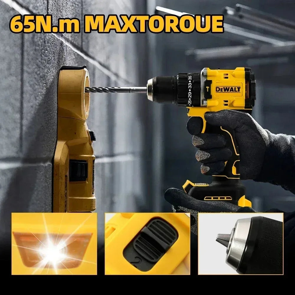 DeWalt DCD805 20V Brushless Cordless Drill/Driver & Impact Tool | Compact Electric Power Tool (Multiple Battery Options)