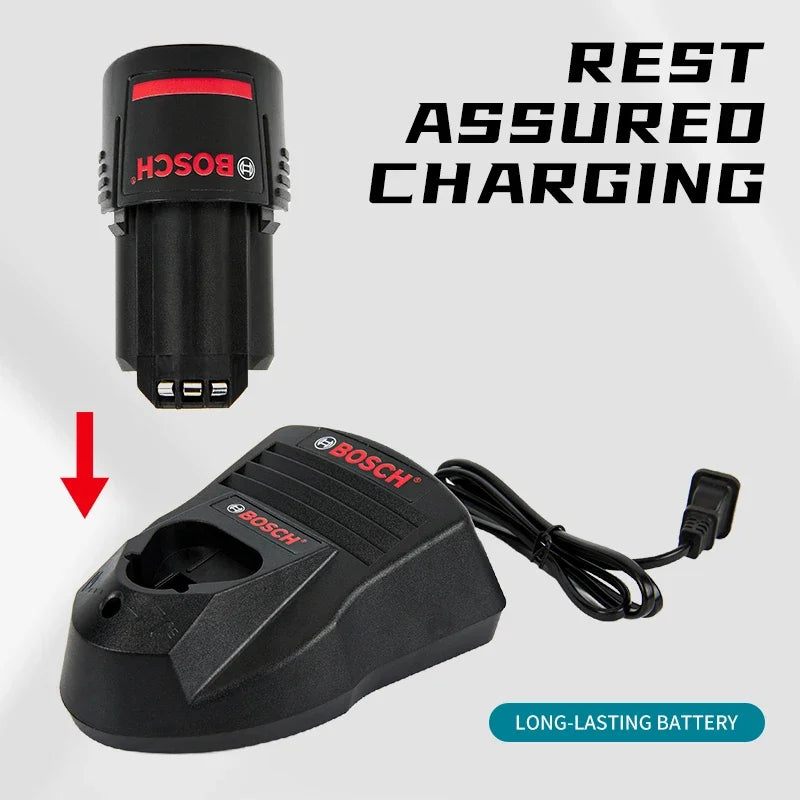 Bosch GSB 12V-30 Electric Drill | Professional Heavy Duty Cordless Driver | Multifunctional Household Screwdriver