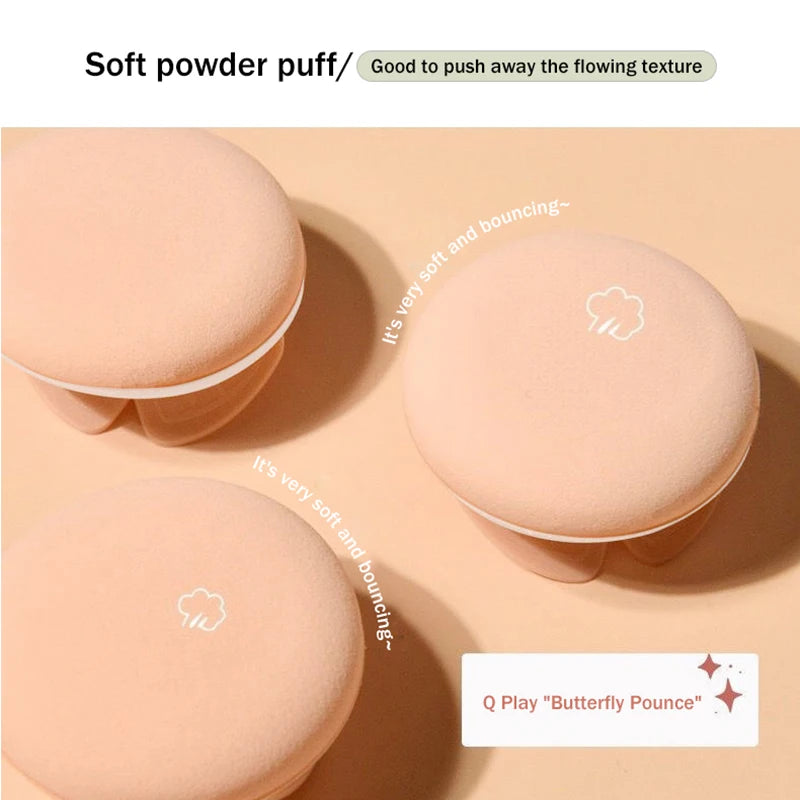 Air Cushion BB Cream Foundation | Moisturizing Concealer & Whitening Oil-Control | Waterproof Butterfly Puff