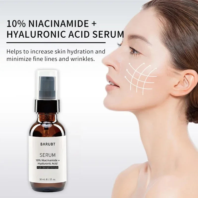 Barubt Pre Makeup Essence Spray | 10% Niacinamide & Hyaluronic Acid | Hydrating Brightening Korean Skincare