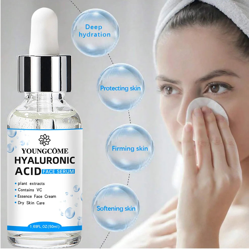 Hyaluronic Acid Facial Essence Serum | Deep Moisturizing & Nourishing | K-Beauty Korean Skin Care Products