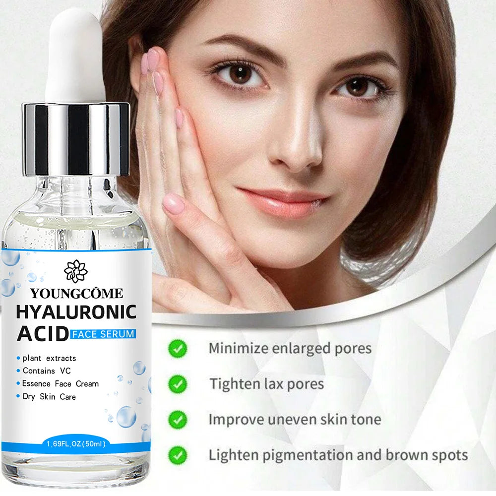 Hyaluronic Acid Facial Essence Serum | Deep Moisturizing & Nourishing | K-Beauty Korean Skin Care Products