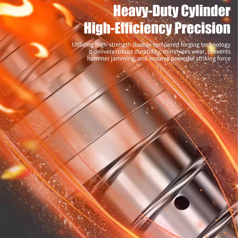 Brushless Cordless Electric Hammer Drill | 18V Lithium Battery Power Tool Compatible with Makita Battery