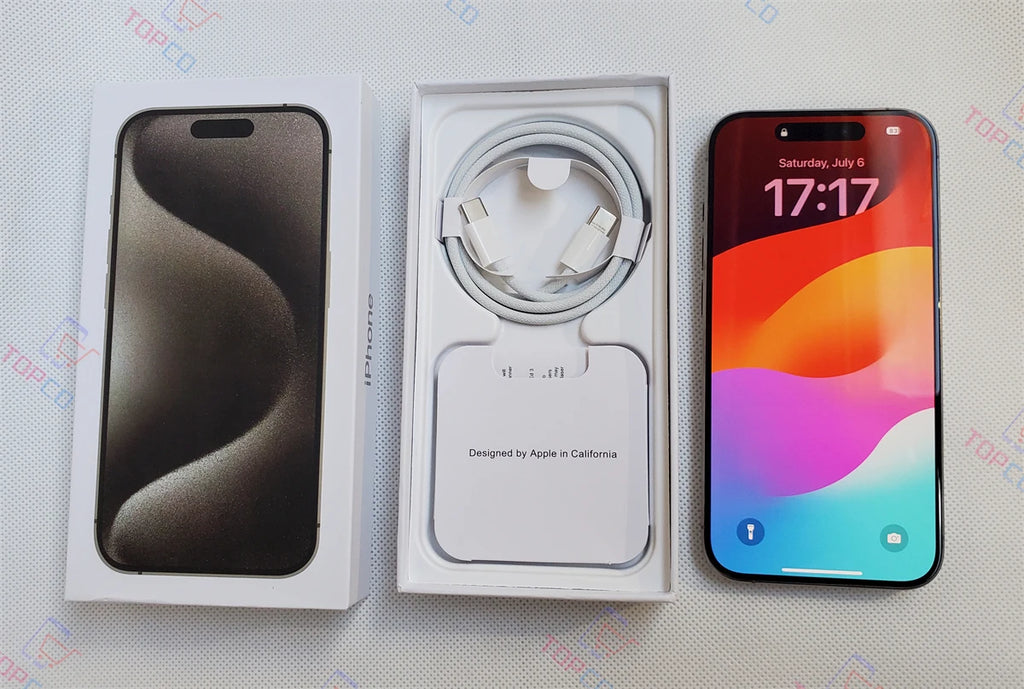 iPhone 15 Pro 128GB-1TB Unlocked - A17 Pro Chip 5G Smartphone