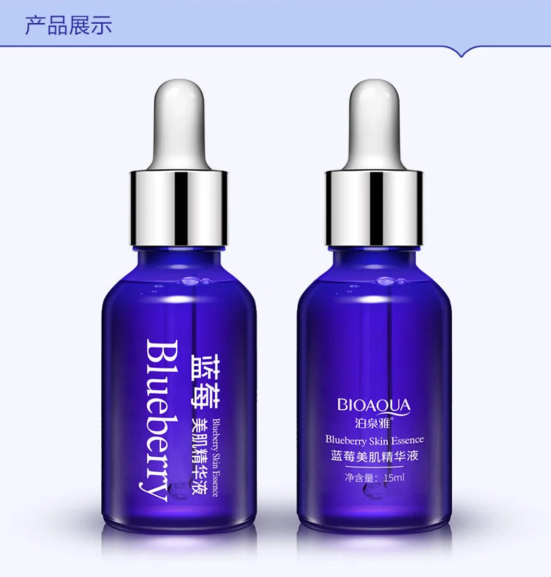 BIOAQUA Blueberry Wonder Essence Serum | Anti-Aging & Wrinkle Face Serum | Brightening Skin Care