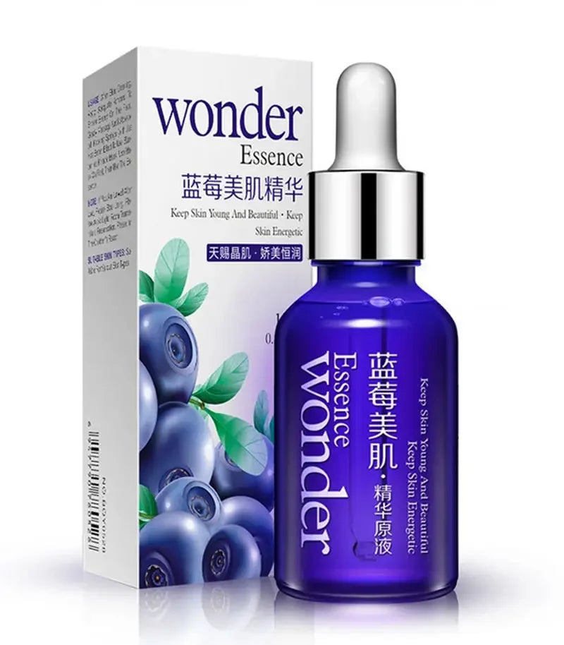 BIOAQUA Blueberry Wonder Essence Serum | Anti-Aging & Wrinkle Face Serum | Brightening Skin Care
