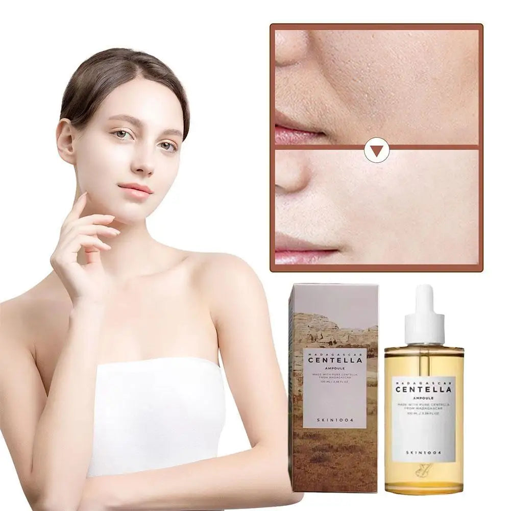 Centella Asiatica Skin Care Set | Brightening Face Serum with Hyaluronic Acid | Calming Toner & Waterproof Sunscreen