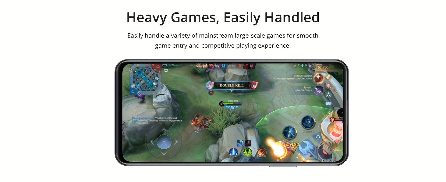 Realme Note 50 Unlocked Cellphone 3GB+64GB Global Version, 4G LTE, Andriod 13 Smartphone, 6.74''HD 90Hz Display, 5000mAh Battery Celulares, 13M Camera Mobile Phone, Blue