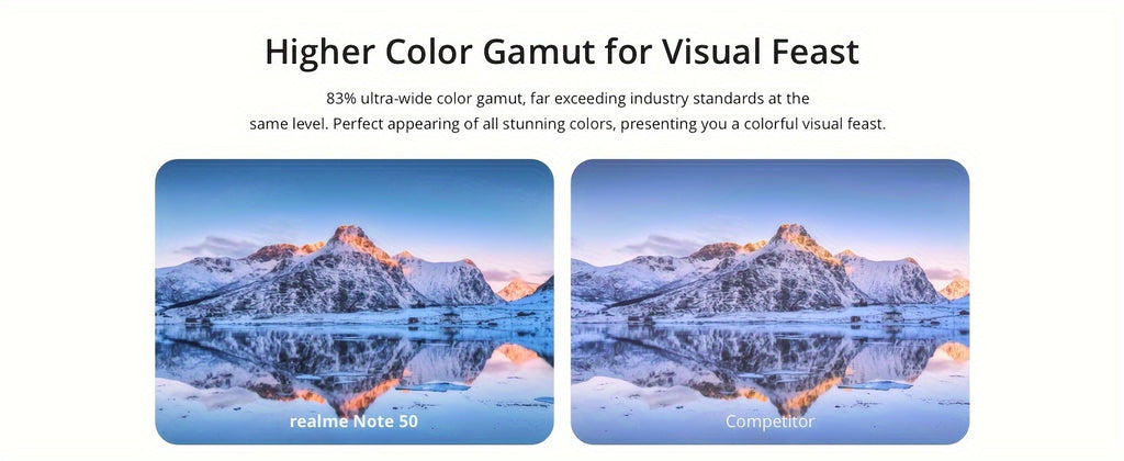 Realme Note 50 Unlocked Cellphone 3GB+64GB Global Version, 4G LTE, Andriod 13 Smartphone, 6.74''HD 90Hz Display, 5000mAh Battery Celulares, 13M Camera Mobile Phone, Sky Blue